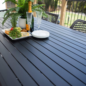 best-outdoor-furniture-Roma Bergen - 7pce (180x100) - Outdoor Dining Set #color_BLACK