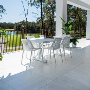 best-outdoor-furniture-Roma Bergen - 7pce (180x100) - Outdoor Dining Set #color_WHITE