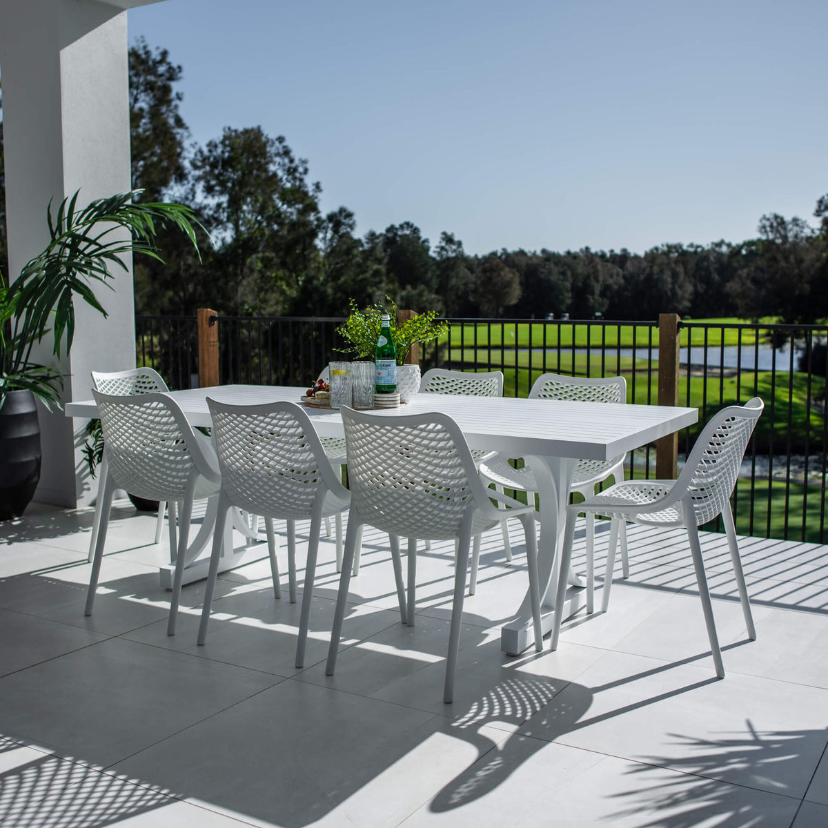 best-outdoor-furniture-Roma - Bergen Moon Slat - 9pce Outdoor Dining Set (220x100cm) #color_WHITE