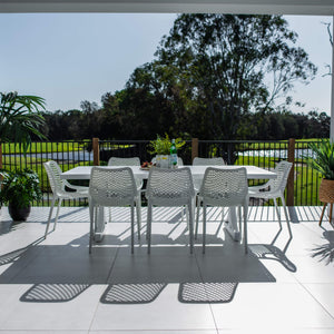 best-outdoor-furniture-Roma - Bergen Moon Slat - 9pce Outdoor Dining Set (220x100cm) #color_WHITE