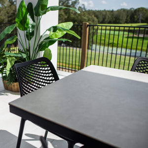 best-outdoor-furniture-Roma Ceramic - 9pce (220x100) - Outdoor Dining Set #color_BLACK