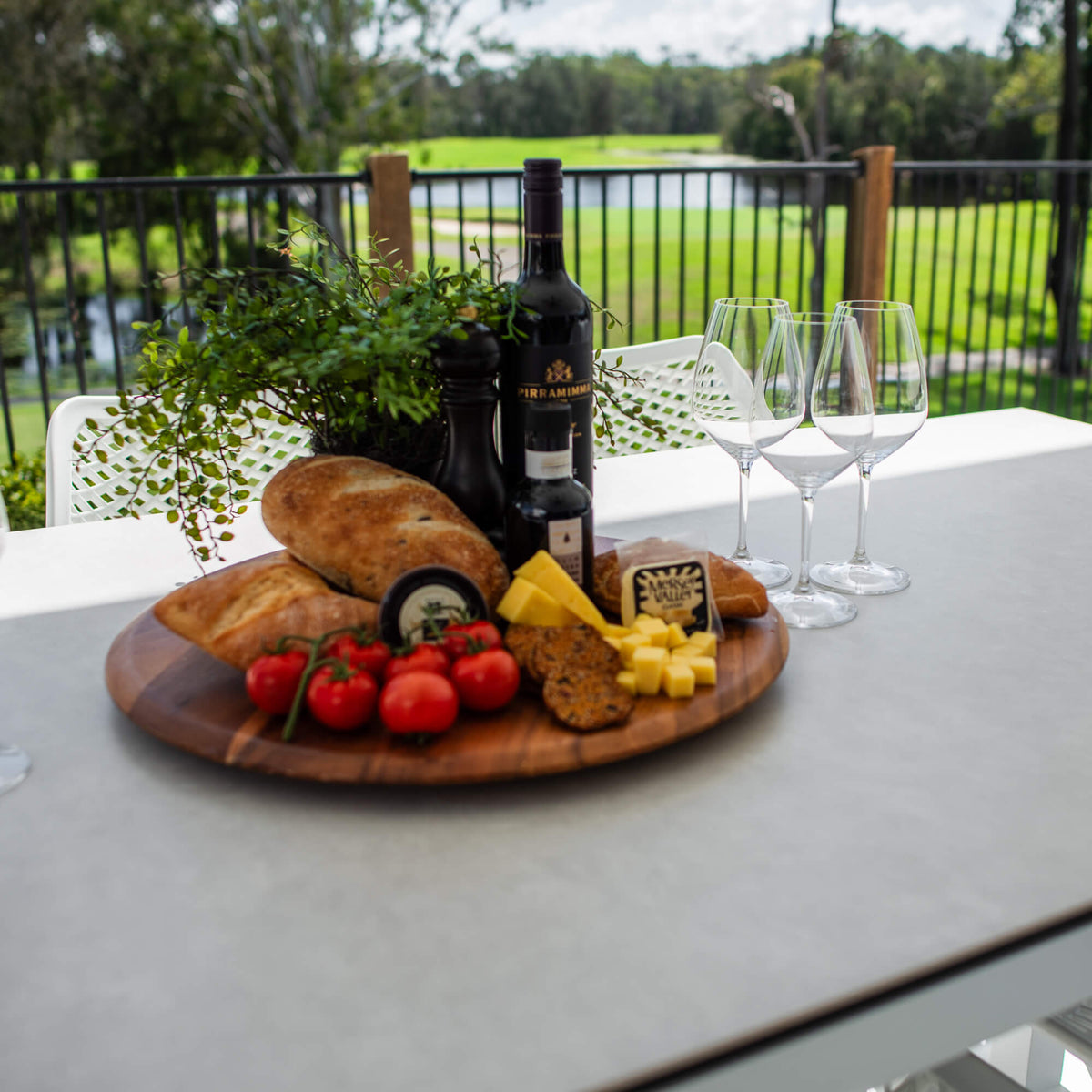 best-outdoor-furniture-Roma Ceramic - 9pce (220x100) - Outdoor Dining Set #color_WHITE