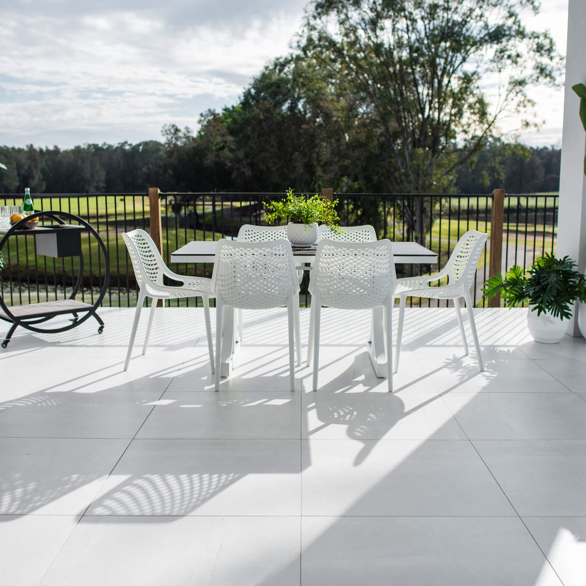 RRoma Chester Moon - 7pce (150x80) - Outdoor Dining Set