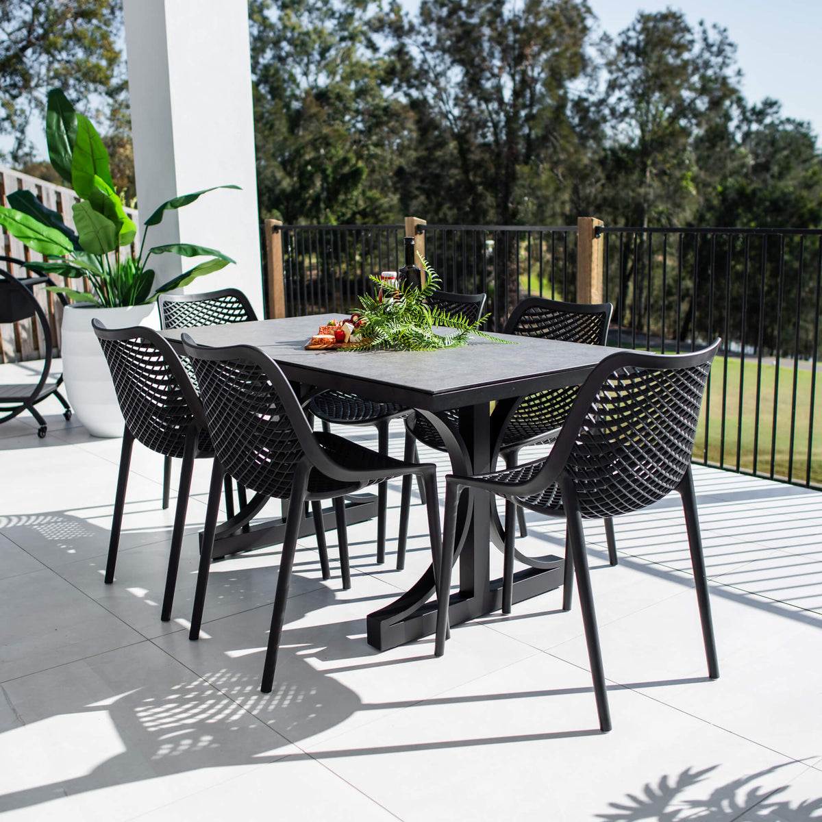 best-outdoor-furniture-Roma Chester Moon - 7pce (150x80) - Outdoor Dining Set #color_BLACK