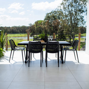 best-outdoor-furniture-Roma Chester Moon - 7pce (180x100) - Outdoor Dining Set #color_BLACK