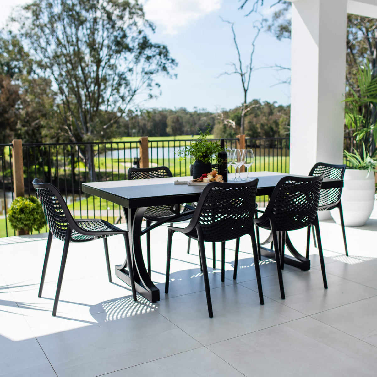 best-outdoor-furniture-Roma Chester Moon - 7pce (180x100) - Outdoor Dining Set #color_BLACK