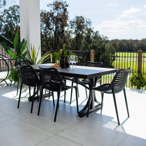 best-outdoor-furniture-Roma Chester Moon - 7pce (180x100) - Outdoor Dining Set #color_BLACK
