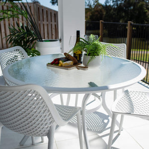 best-outdoor-furniture-Roma Coventry - 5pce (120x120) - Outdoor Dining Set #color_WHITE