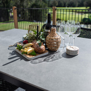 best-outdoor-furniture-Roma Malibu - 7pce (180x100) - Outdoor Dining Set #color_BLACK