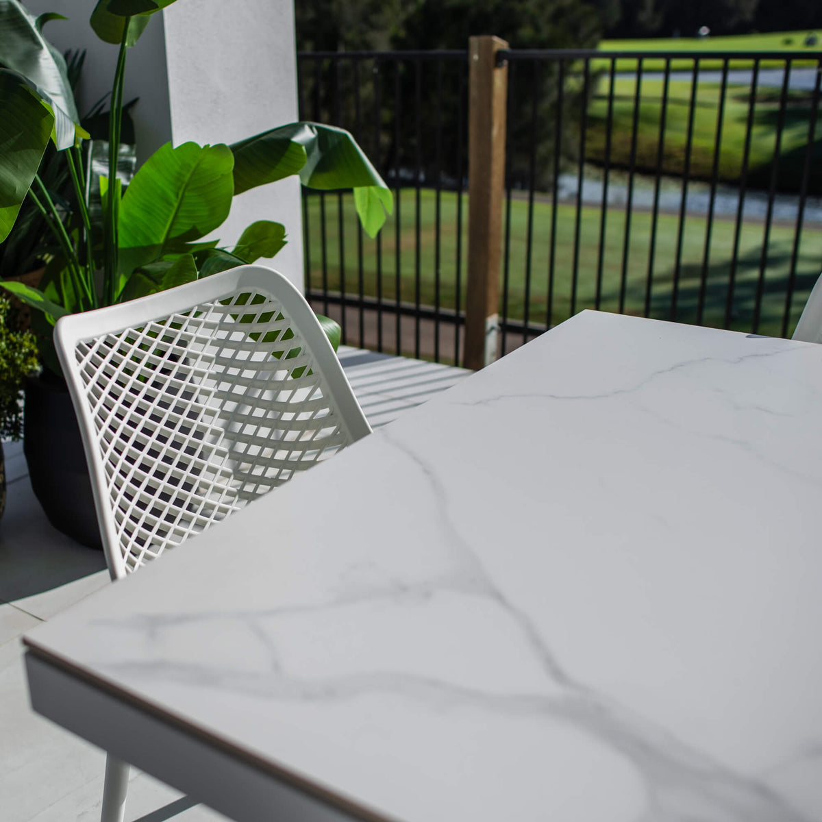 best-outdoor-furniture-Roma - Sinter Coastmoon - 9pce Outdoor Dining Set (215cm) WhiteTop on White Frame #color_WHITE