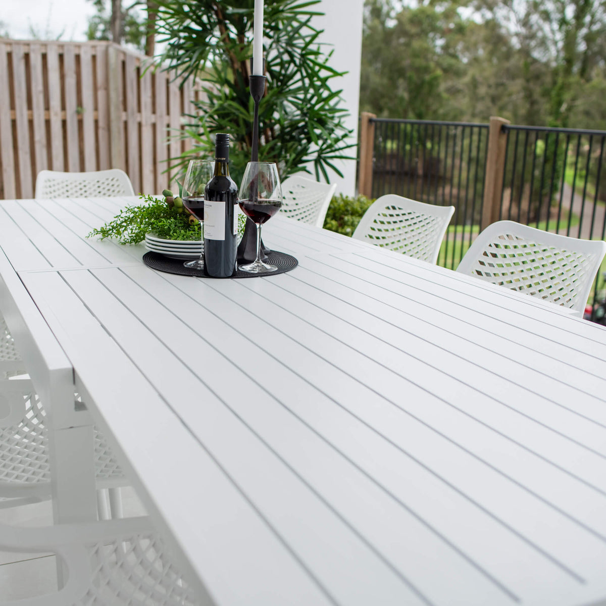 bets-outdoor-furniture-Roma Nara Extension - 11pce (270x102) - Outdoor Dining Set #color_WHITE