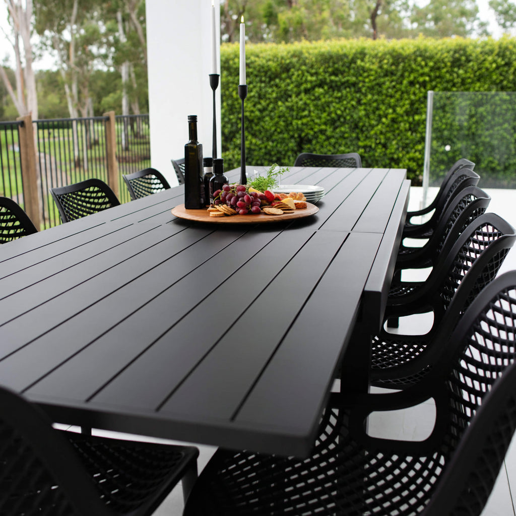 Roma Nara Extension - 13pce (320x106) - Outdoor Dining Set -