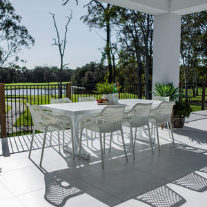 best-outdoor-furniture-Roma XL - Bergen Moon Slat - 9pce Outdoor Dining Set (220x100cm) #color_WHITE
