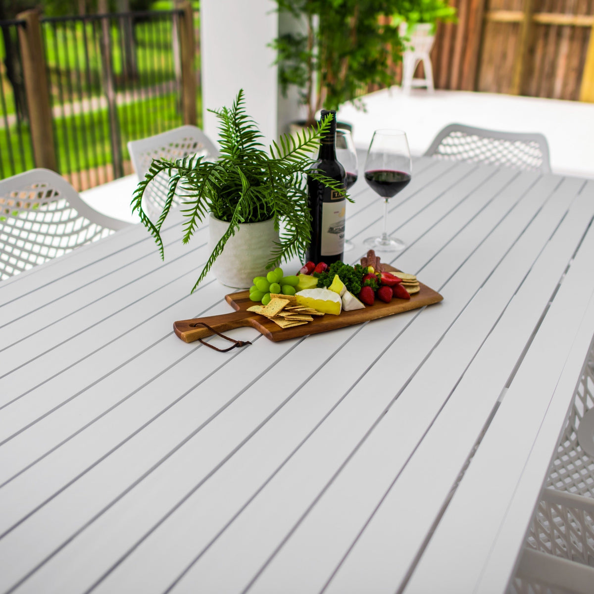 best-outdoor-furniture-Roma XL - Bergen Moon Slat - 9pce Outdoor Dining Set (220x100cm) #color_WHITE