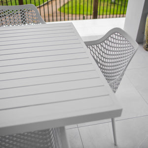 best-outdoor-furniture-Roma XL - Bergen Moon Slat - 9pce Outdoor Dining Set (220x100cm)
