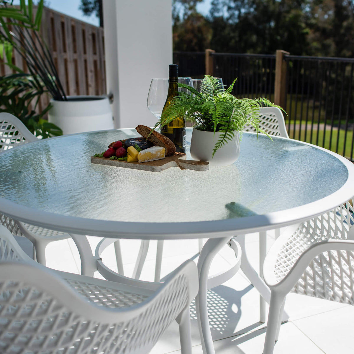 best-outdoor-furniture-Roma XL Coventry - 5pce (120x120) - Outdoor Dining Set #color_WHITE