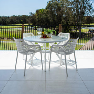 best-outdoor-furniture-Roma XL Coventry - 5pce (120x120) - Outdoor Dining Set #color_WHITE