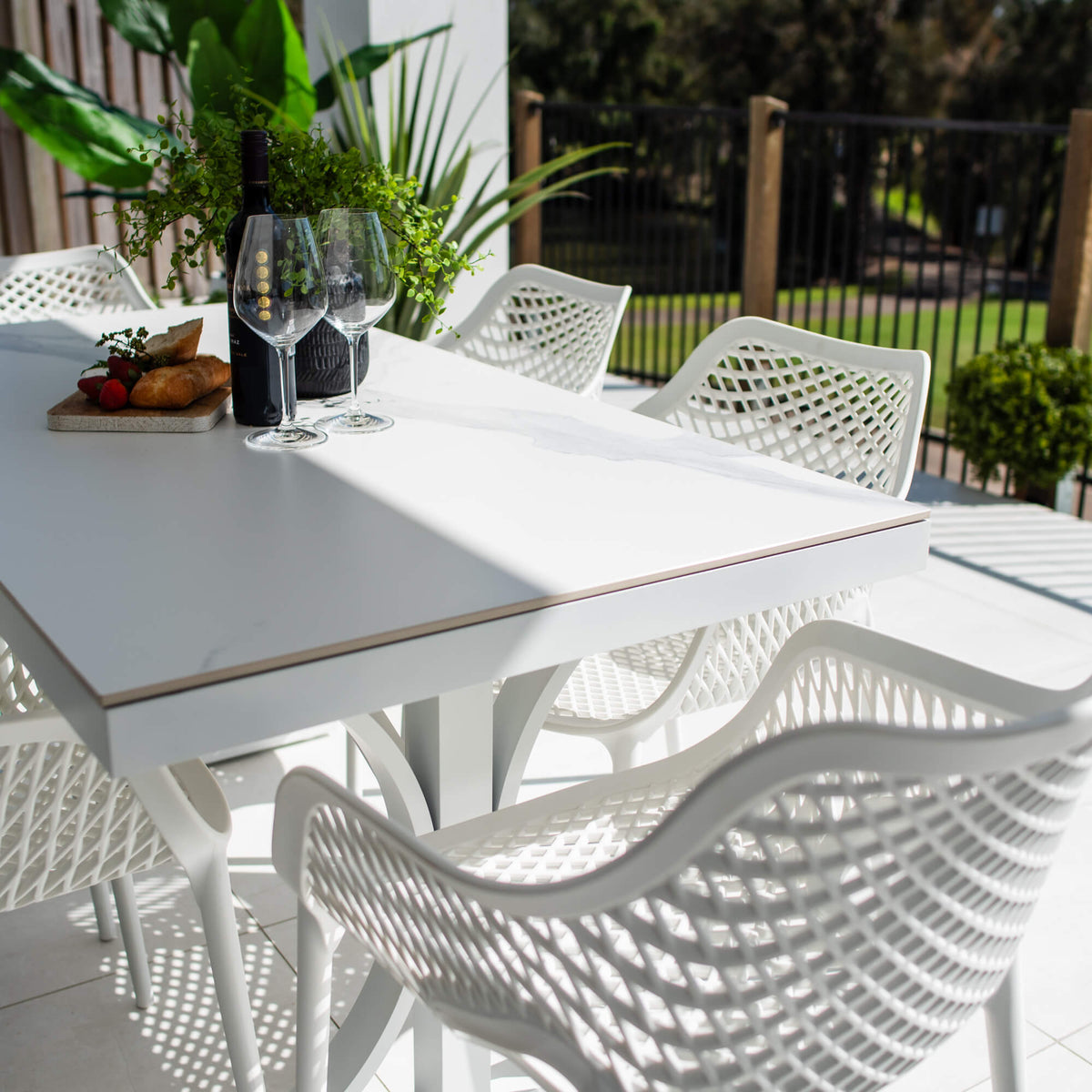 best-outdoor-furniture-Roma XL Malibu - 7pce (150x80) - Outdoor Dining Set  #color_WHITE