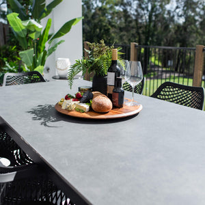 best-outdoor-furniture-Roma XL Malibu - 9pce (215x100) - Outdoor Dining Set #color_BLACK