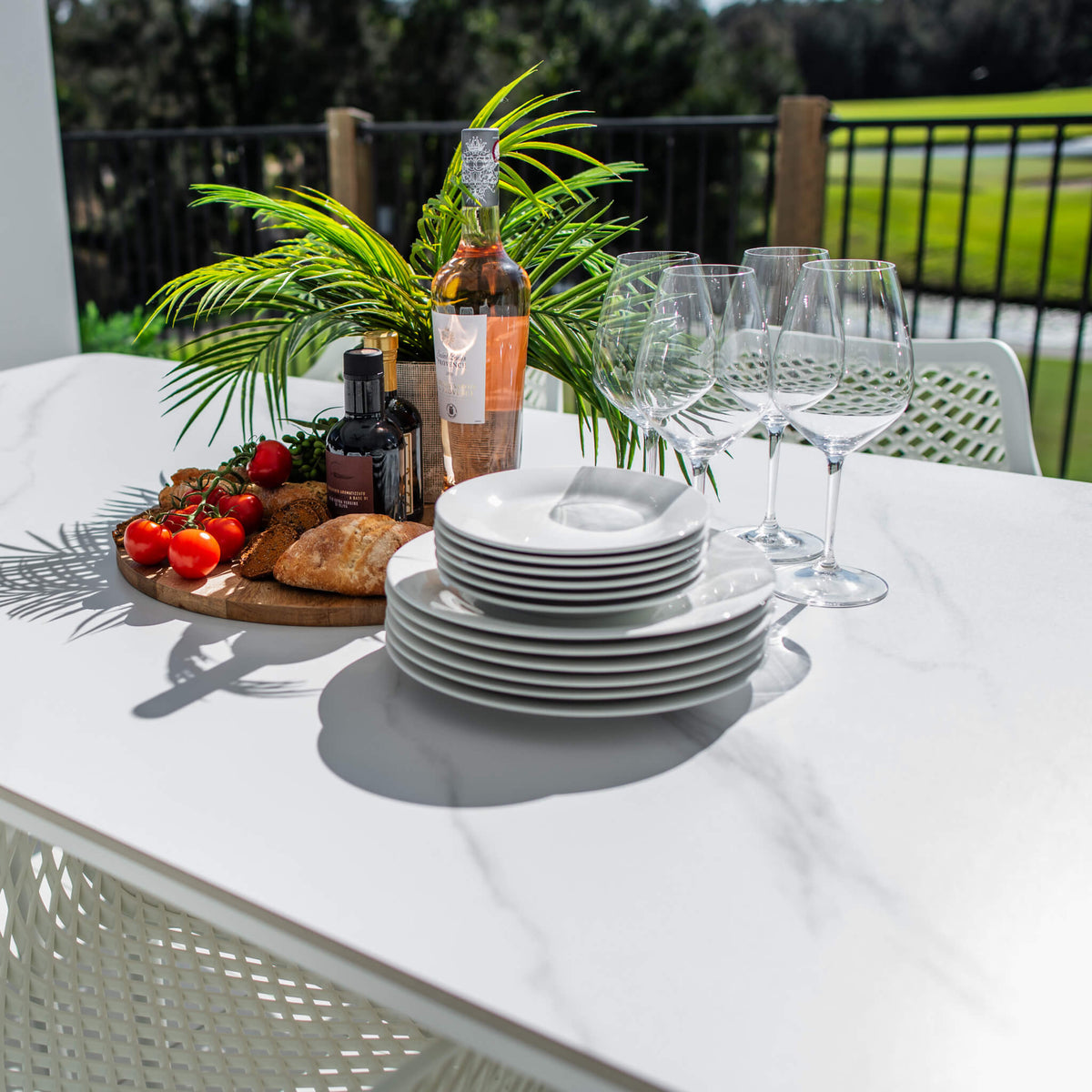 best-outdoor-furniture-Roma XL York - 9pce (220x100) - Outdoor Dining Set #color_WHITE-GREY