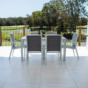 best-outdoor-furniture-Shelby Aria - 7pce (150x80) - Outdoor Dining Set #color_WHITE