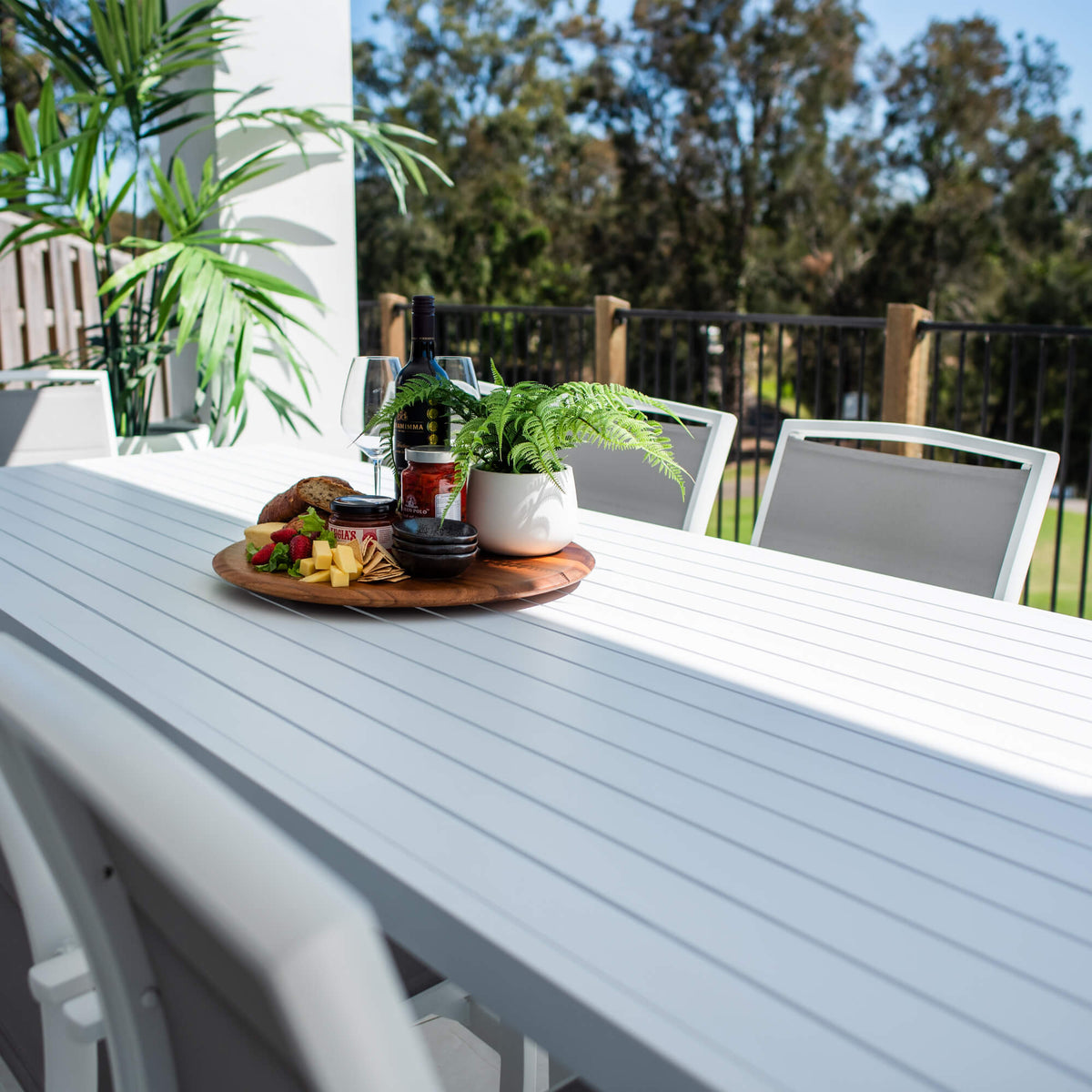 best-outdoor-furniture-Shelby Bergen - 11pce (280x100) - Outdoor Dining Set #color_WHITE