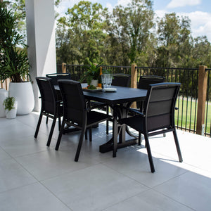 best-outdoor-furniture-Shelby - Bergen Moon Slat - 7pce Outdoor Dining Set (180cm) #color_BLACK