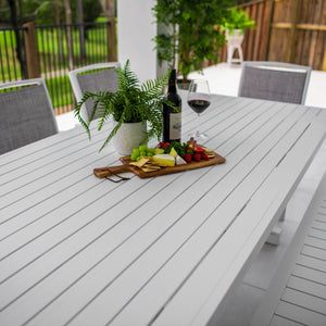 best-outdoor-furniture-Shelby - Bergen Slat 220 - 7pce - Bench Dining Set