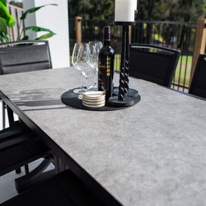 best-outdoor-furniture-Shelby Chester Moon - 7pce (150x80) - Outdoor Dining Set #color_BLACK