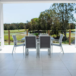 best-outdoor-furniture-Shelby Chester Moon - 7pce (150x80) - Outdoor Dining Set #color_WHITE