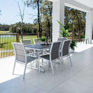 best-outdoor-furniture-Shelby Chester Moon - 7pce (150x80) - Outdoor Dining Set #color_WHITE