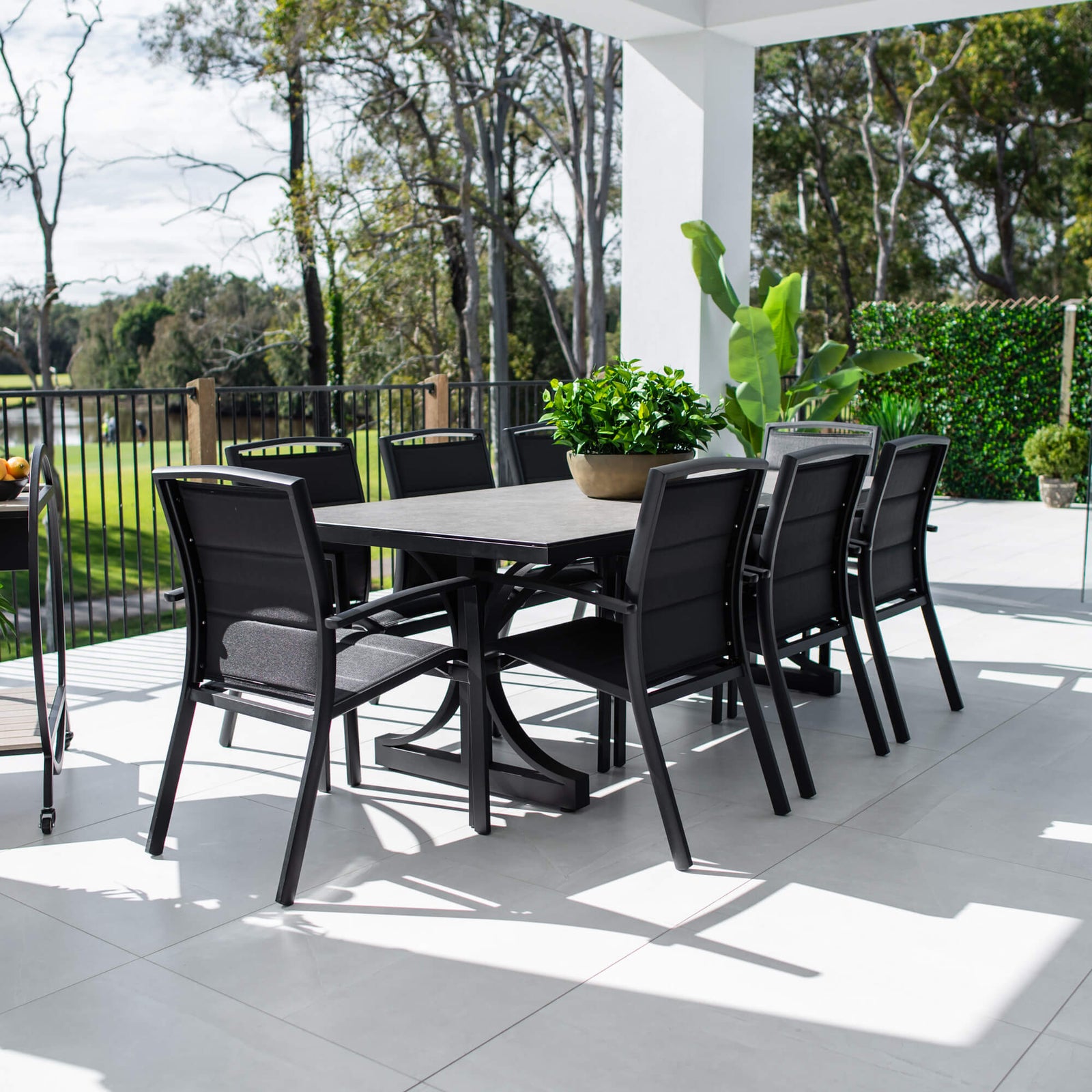 best-outdoor-furniture-Shelby Chester Moon - 9pce (215x100) - Outdoor Dining Set #color_BLACK