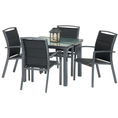 Shelby Hudson - 5pce Outdoor Dining Set (90cm)
