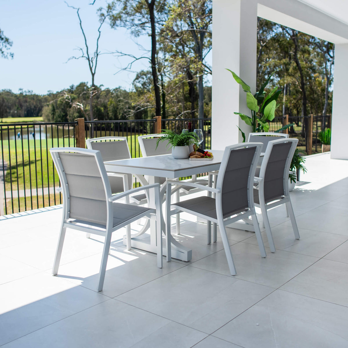 best-outdoor-furniture-Shelby Malibu - 7pce (150x80) - Outdoor Dining Set #color_WHITE