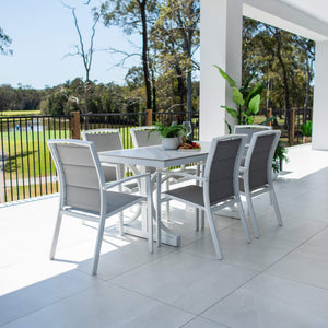 best-outdoor-furniture-Shelby Malibu - 7pce (150x80) - Outdoor Dining Set #color_WHITE