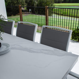best-outdoor-furniture-Shelby Malibu - 9pce (215x100) - Outdoor Dining Set