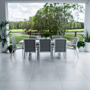 best-outdoor-furniture-Shelby Malibu - 9pce (215x100) - Outdoor Dining Set #color_WHITE