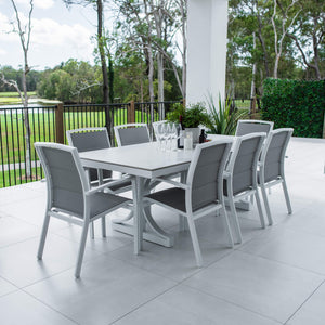 best-outdoor-furniture-Shelby Malibu - 9pce (215x100) - Outdoor Dining Set #color_WHITE