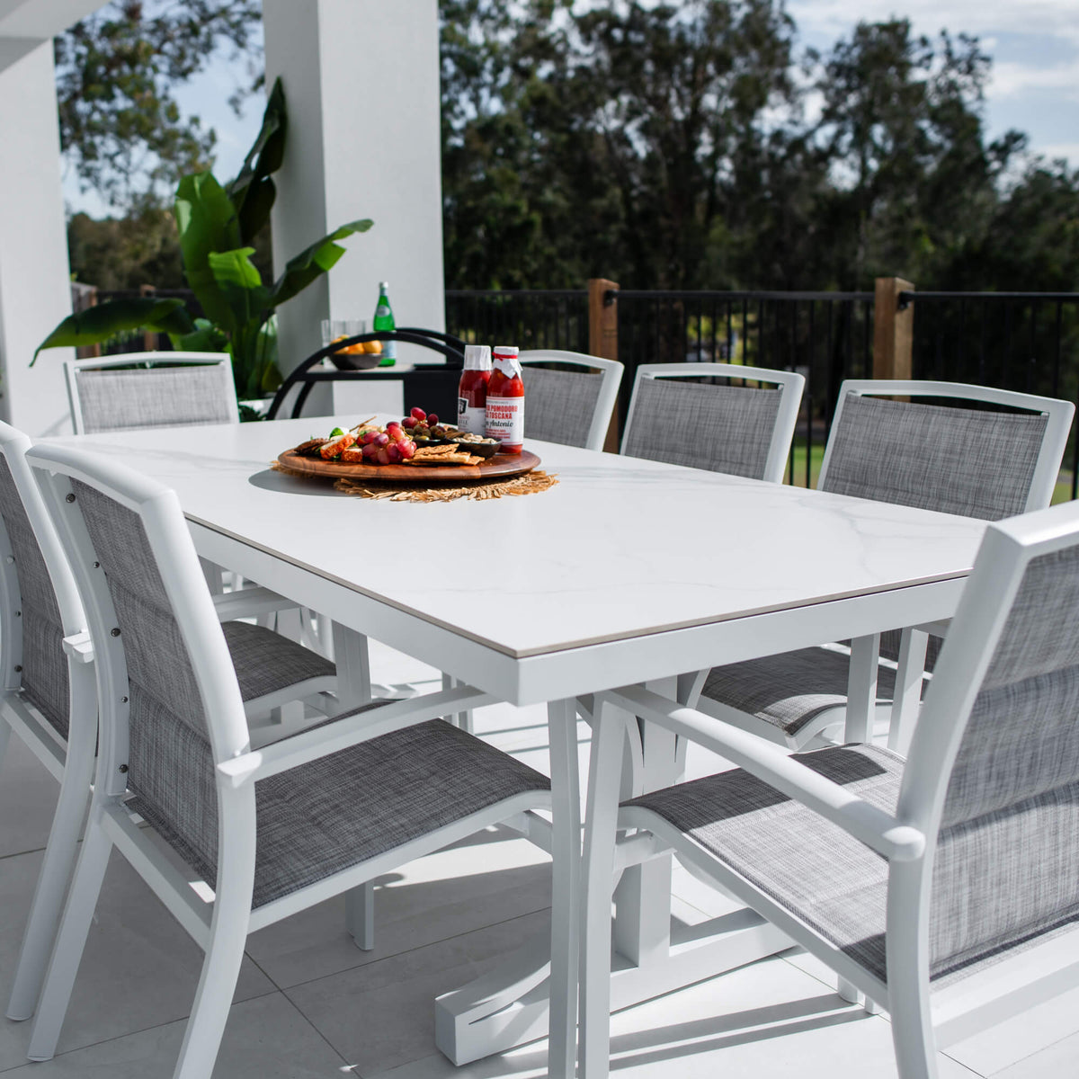 best-outdoor-furniture-Shelby Malibu - 9pce (215x100) - Outdoor Dining Set #color_WHITE