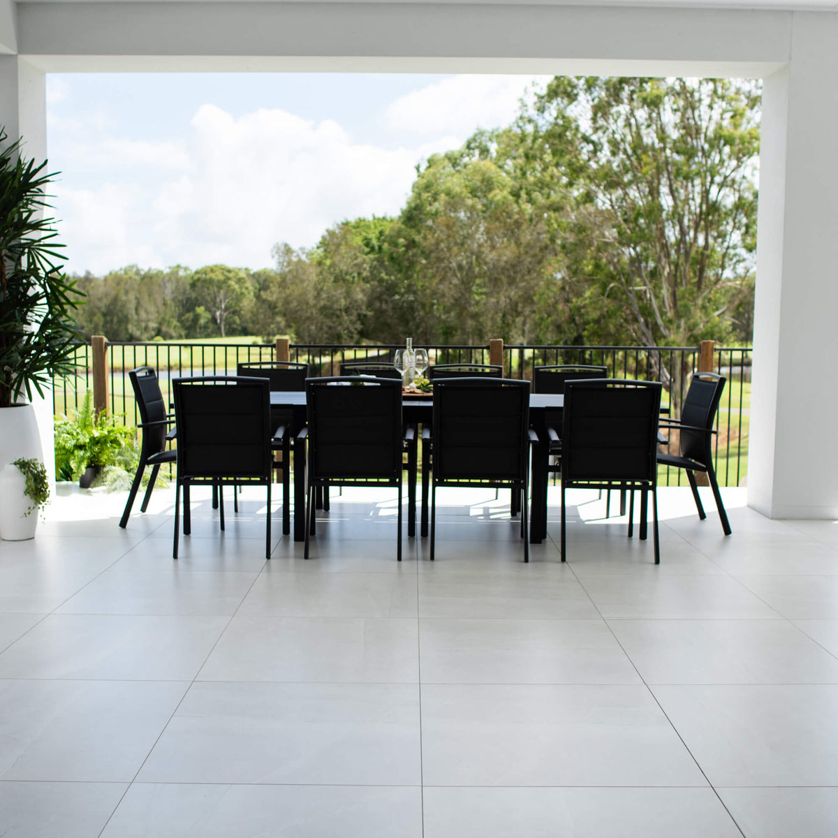 Shelby Nara Extension - 11pce (270x102) - Outdoor Dining Set