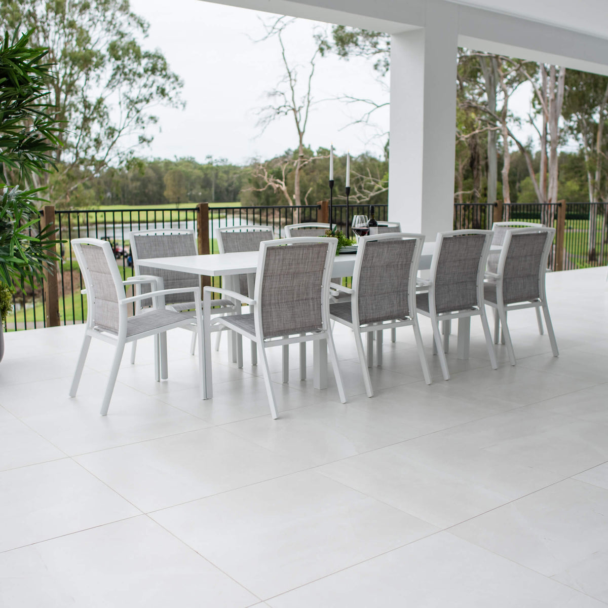 Shelby Nara Extension - 11pce (270x102) - Outdoor Dining Set