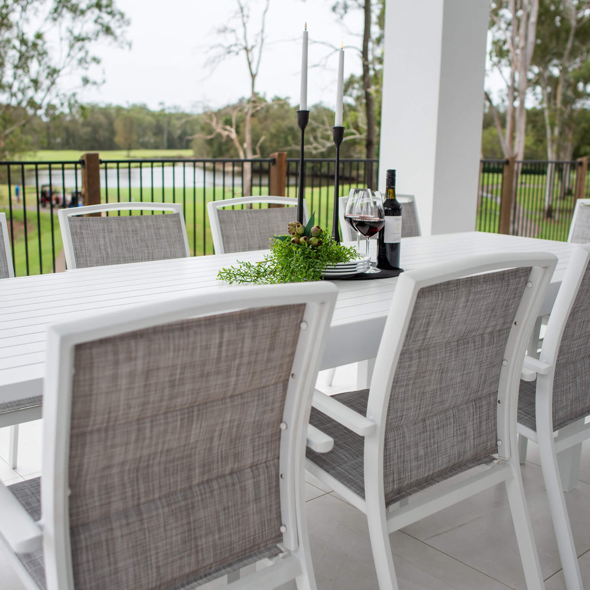 Shelby Nara Extension - 11pce (270x102) - Outdoor Dining Set