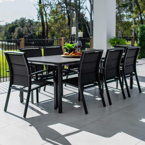 best-outdoor-furniture-Shelby York - 9pce (220x100) - Outdoor Dining Set Set #color_BLACK-GREY
