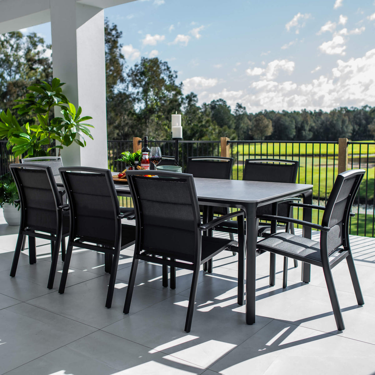 best-outdoor-furniture-Shelby York - 9pce (220x100) - Outdoor Dining Set Set #color_BLACK-GREY