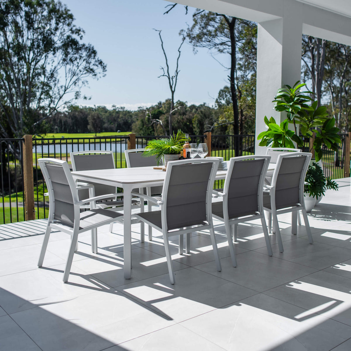 best-outdoor-furniture-Shelby York - 9pce (220x100) - Outdoor Dining Set Set #color_WHITE-GREY