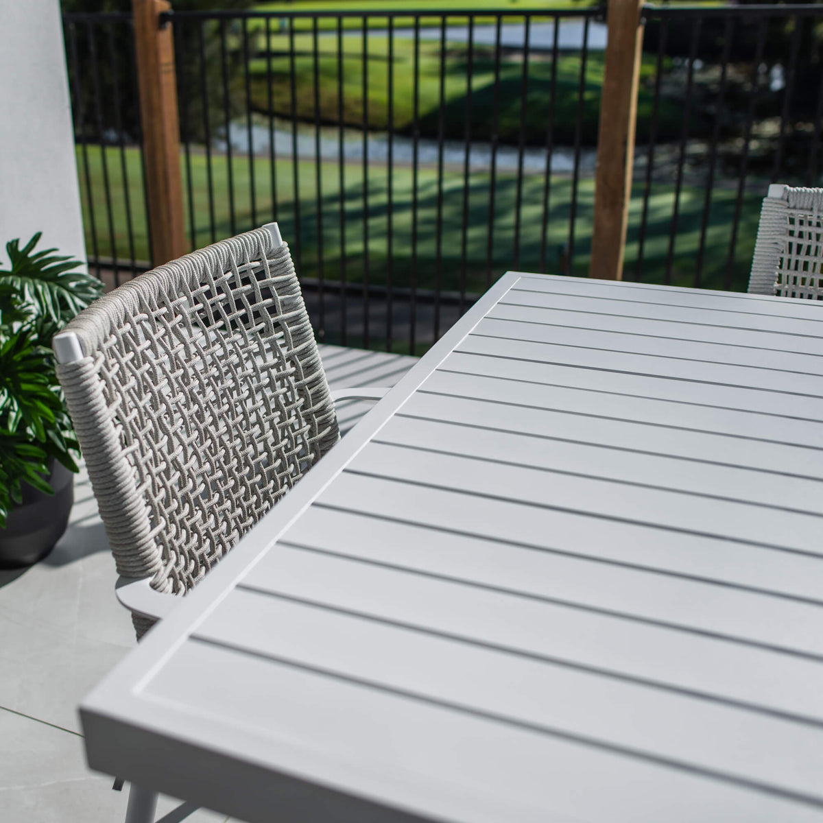 best-outdoor-furniture-Vienna Rope - Bergen Moon Slat - 7pce Outdoor Dining Set (180cm) #color_WHITE