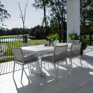 best-outdoor-furniture-Vienna Rope - Bergen Moon Slat - 7pce Outdoor Dining Set (180cm) #color_WHITE