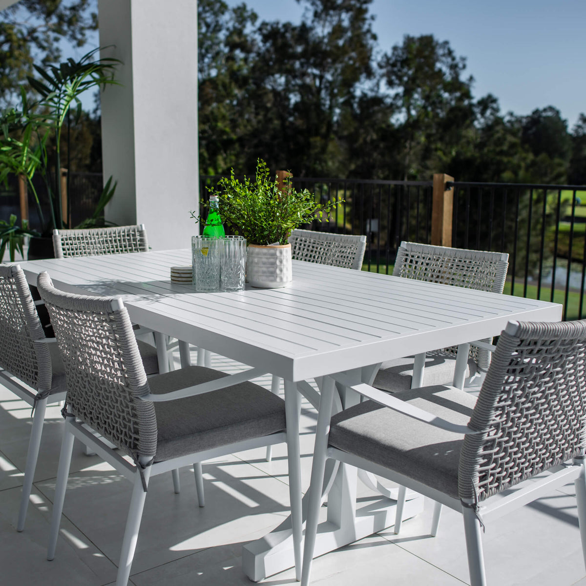 best-outdoor-furniture-Vienna Rope - Bergen Moon Slat - 7pce Outdoor Dining Set (180cm) #color_WHITE