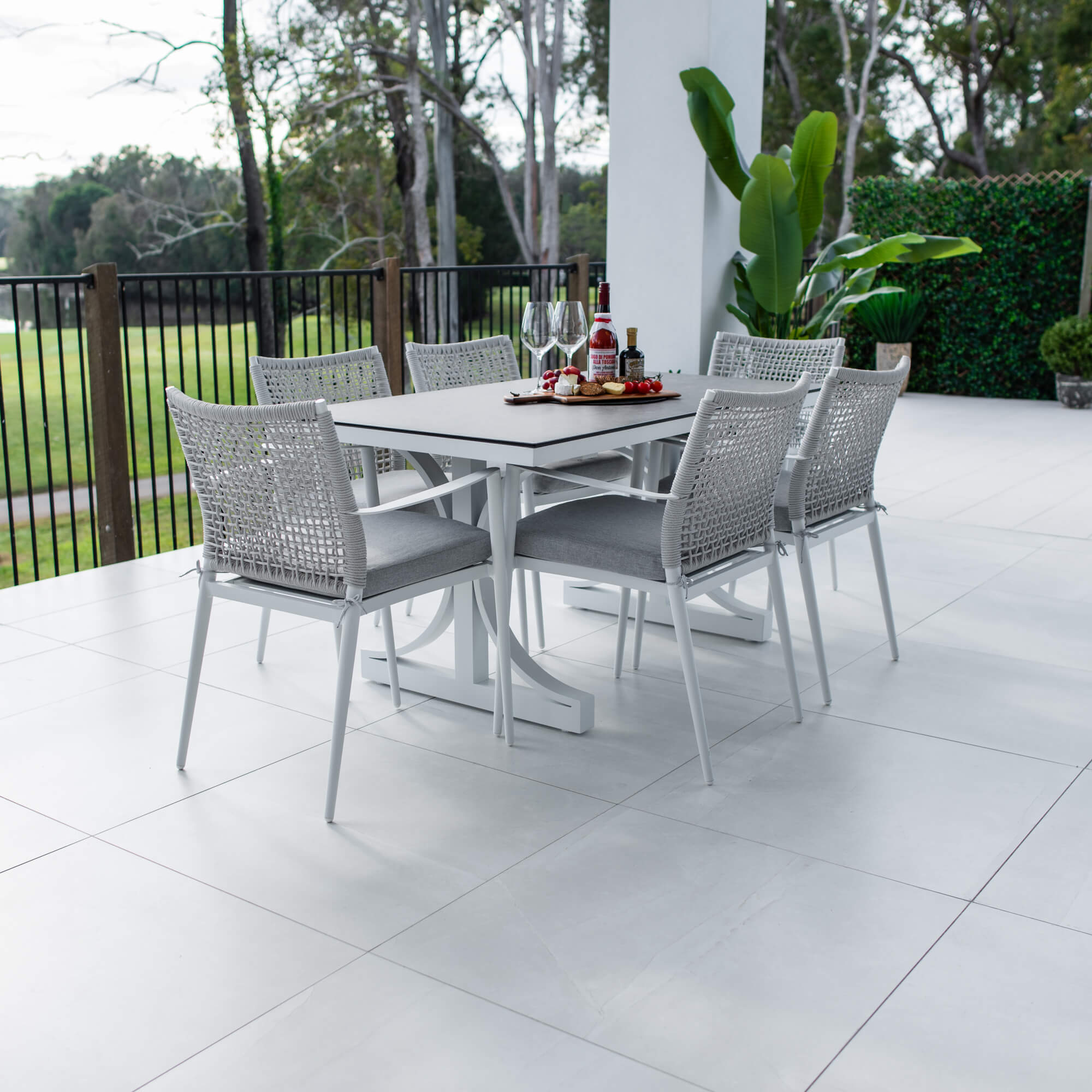 best-outdoor-furniture-Vienna Rope Chester Moon - 7pce (150x80) - Outdoor Dining Set #color_WHITE