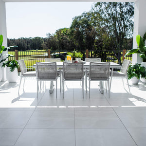 best-outdoor-furniture-Vienna Rope Chester Moon - 9pce (215x100) - Outdoor Dining Set #color_WHITE